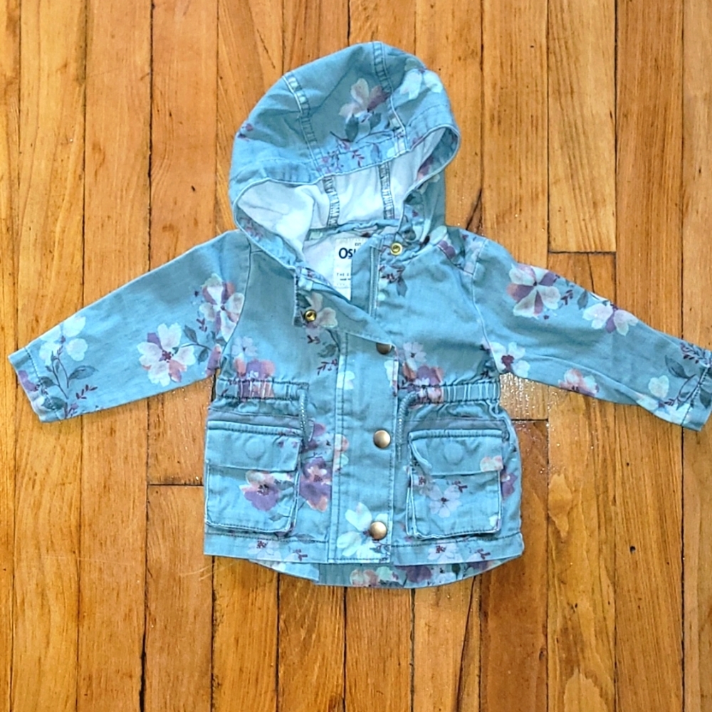 Floral Jean Jacket